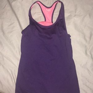Workout tank top